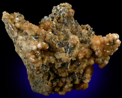 Siderite with Native Silver from Churprinz Mine, Freiberg District, Sachsen, Germany