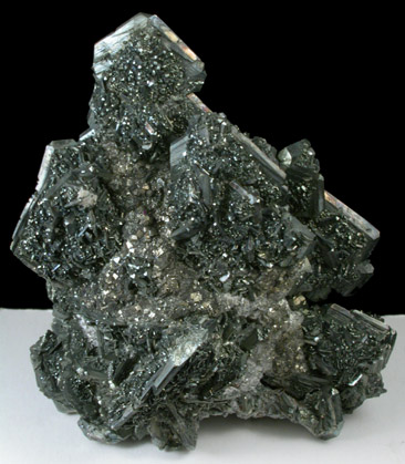 Pyrite on Marcasite from Vintirov, Bohemia, Czech Republic