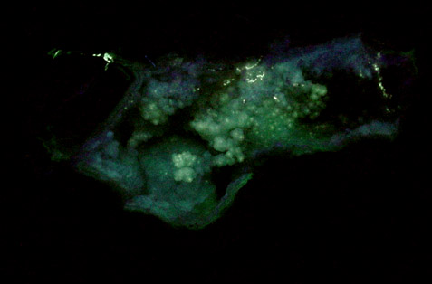 Quartz, Malachite in Chrysocolla from Inspiration Open-Pit Mine, Globe-Miami District, Gila County, Arizona
