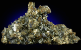 Chalcopyrite, Quartz, Sphalerite, Calcite from Groundhog Mine, Central District, Grant County, New Mexico