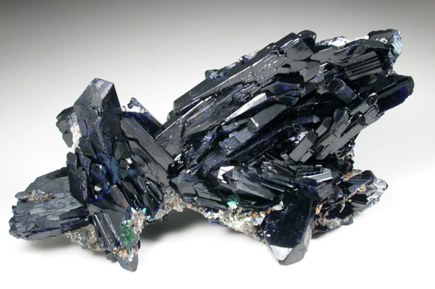 Azurite from Tsumeb Mine, Otavi-Bergland District, Oshikoto, Namibia