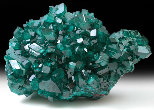 Dioptase from Tsumeb Mine, Otavi-Bergland District, Oshikoto, Namibia