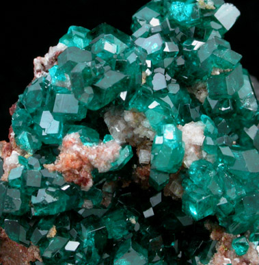 Dioptase from Tsumeb Mine, Otavi-Bergland District, Oshikoto, Namibia