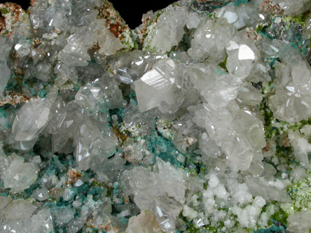 Cerussite and Rosasite from Tsumeb Mine, Otavi-Bergland District, Oshikoto, Namibia