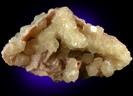 Calcite on Dolomite from Tsumeb Mine, Otavi-Bergland District, Oshikoto, Namibia