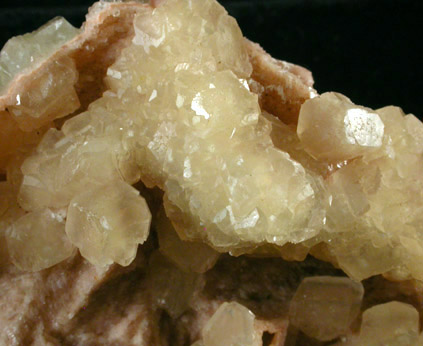 Calcite on Dolomite from Tsumeb Mine, Otavi-Bergland District, Oshikoto, Namibia