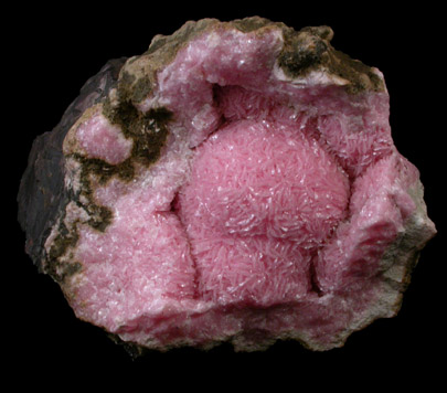 Rhodochrosite from N'Chwaning II Mine, Kalahari Manganese Field, Northern Cape Province, South Africa