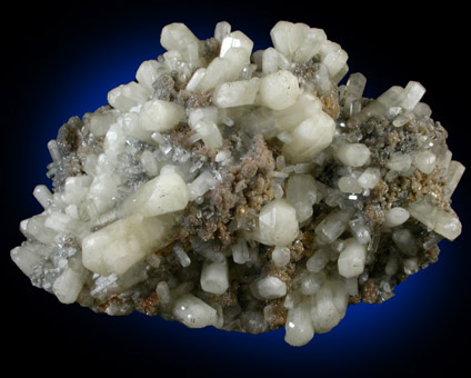 Aragonite var. Tarnowitzite from Tsumeb Mine, Otavi-Bergland District, Oshikoto, Namibia