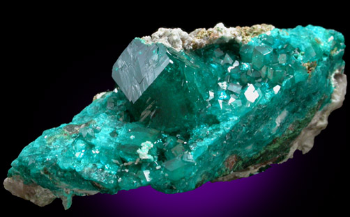 Dioptase from Tsumeb Mine, Otavi-Bergland District, Oshikoto, Namibia