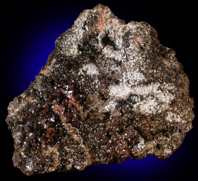 Descloizite and Dolomite from Berg Aukas Mine, 16 km ENE of Grootfontein, Otavi Mountain Land, Namibia