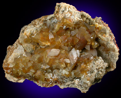 Smithsonite from Berg Aukas Mine, 16 km ENE of Grootfontein, Otavi Mountain Land, Namibia