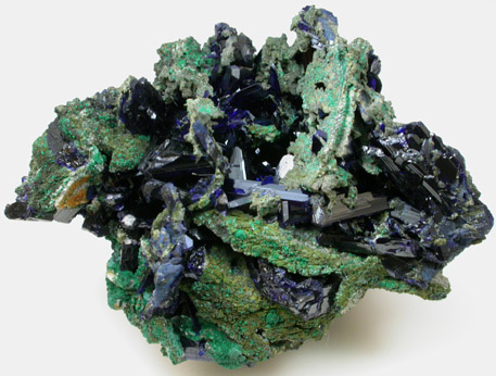 Azurite from Tsumeb Mine, Otavi-Bergland District, Oshikoto, Namibia