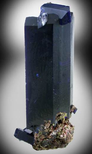 Azurite from Tsumeb Mine, Otavi-Bergland District, Oshikoto, Namibia