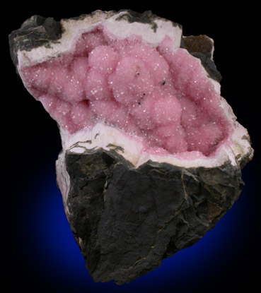 Rhodochrosite from N'Chwaning II Mine, Kalahari Manganese Field, Northern Cape Province, South Africa