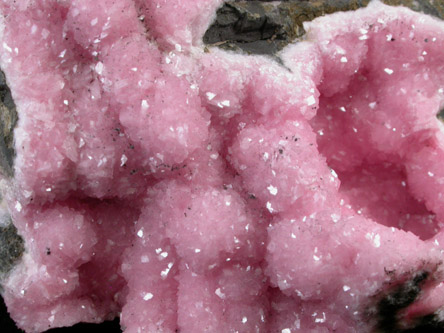 Rhodochrosite from N'Chwaning II Mine, Kalahari Manganese Field, Northern Cape Province, South Africa