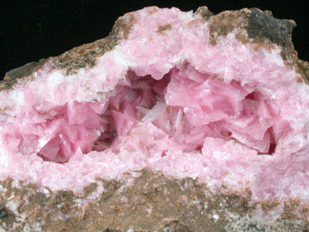 Rhodochrosite from N'Chwaning II Mine, Kalahari Manganese Field, Northern Cape Province, South Africa