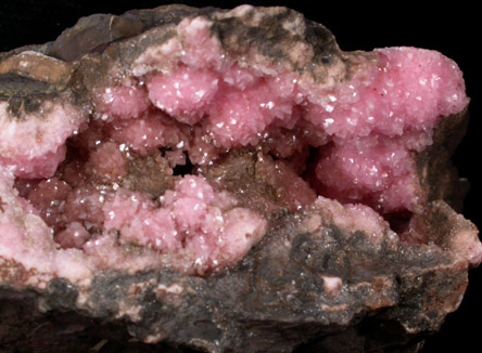 Rhodochrosite from N'Chwaning II Mine, Kalahari Manganese Field, Northern Cape Province, South Africa