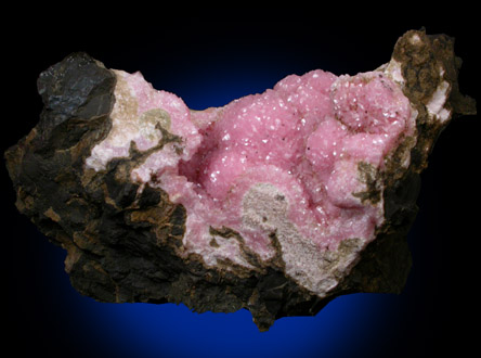 Rhodochrosite from N'Chwaning II Mine, Kalahari Manganese Field, Northern Cape Province, South Africa