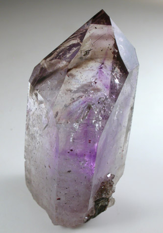 Quartz var. Amethyst with Smoky phantoms from Tafelkop, Goboboseb Mountains, 27 km west of Brandberg Mountain, Erongo region, Namibia