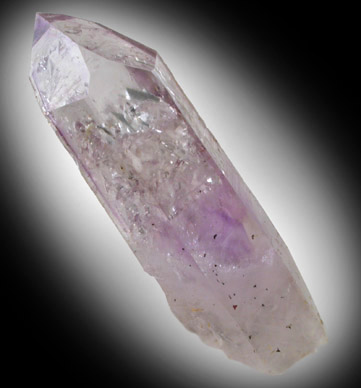 Quartz with Amethyst phantoms from Tafelkop, Goboboseb Mountains, 27 km west of Brandberg Mountain, Erongo region, Namibia