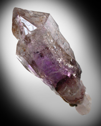 Quartz var. Amethyst Scepter from Tafelkop, Goboboseb Mountains, 27 km west of Brandberg Mountain, Erongo region, Namibia