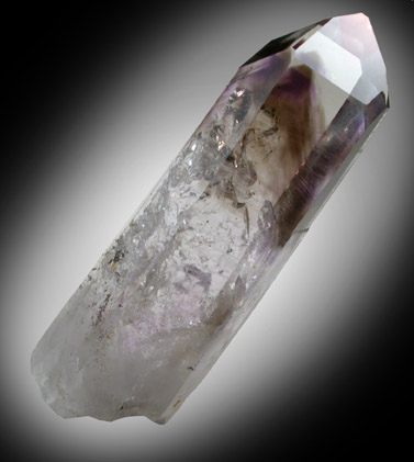 Quartz var. Amethyst with moveable bubble inclusion from Tafelkop, Goboboseb Mountains, 27 km west of Brandberg Mountain, Erongo region, Namibia