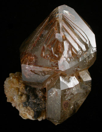 Quartz with negative crystal cavities from Tafelkop, Goboboseb Mountains, 27 km west of Brandberg Mountain, Erongo region, Namibia