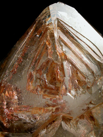 Quartz with negative crystal cavities from Tafelkop, Goboboseb Mountains, 27 km west of Brandberg Mountain, Erongo region, Namibia