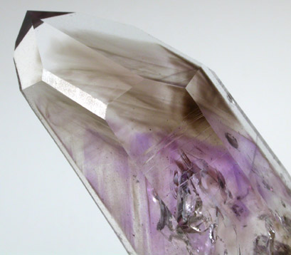 Quartz var. Amethyst with Smoky phantoms from Tafelkop, Goboboseb Mountains, 27 km west of Brandberg Mountain, Erongo region, Namibia