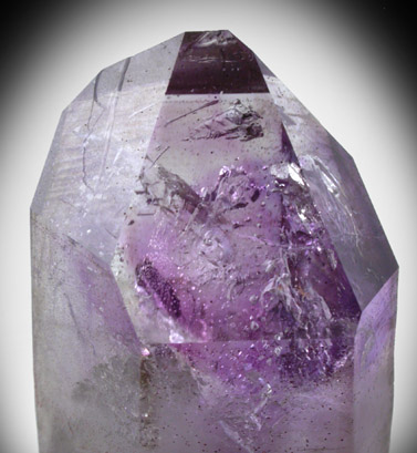 Quartz var. Amethyst from Tafelkop, Goboboseb Mountains, 27 km west of Brandberg Mountain, Erongo region, Namibia