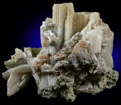 Anglesite on Cerussite from Broken Hill, New South Wales, Australia