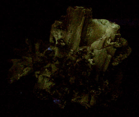 Anglesite on Cerussite from Broken Hill, New South Wales, Australia