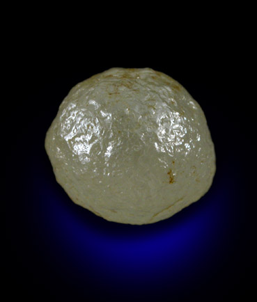 Diamond (3.18 carat spherical crystal) from Cape Province, South Africa