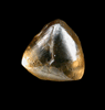 Diamond (1.63 carat macle, twinned crystal) from Kolmanskappe, Namibia