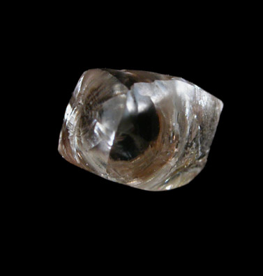 Diamond (1.07 carat complex crystal) from Cape Province, South Africa