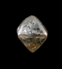 Diamond (1.07 carat octahedral crystal) from Cape Province, South Africa