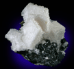 Calcite on Sphalerite from (Naica Mine), Saucillo, Chihuahua, Mexico