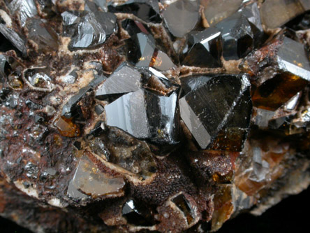 Cassiterite from Zinnwald-Cnovec District, Erzgebirge, Saxony-Bohemia border region, Germany-Czech Republic