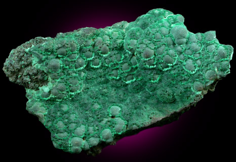 Malachite from Copper Queen Mine, Bisbee, Warren District, Cochise County, Arizona