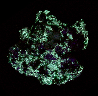 Cerussite, Dioptase and Wulfenite on Willemite from Mammoth-St. Anthony Mine, Tiger, Pinal County, Arizona