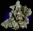 Pyrite on Barite from Frizington, West Cumberland Iron Mining District, Cumbria, England