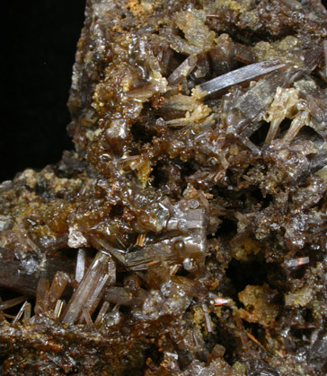 Mottramite from Otavi, Otavi Mountain Land, Namibia