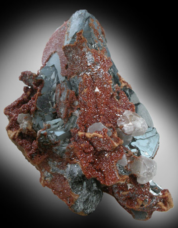 Hematite and Andradite Garnet from Wessels Mine, Kalahari Manganese Field, Northern Cape Province, South Africa