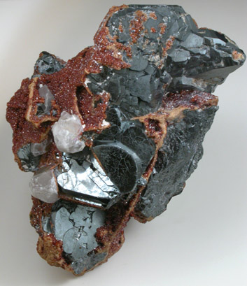Hematite and Andradite Garnet from Wessels Mine, Kalahari Manganese Field, Northern Cape Province, South Africa