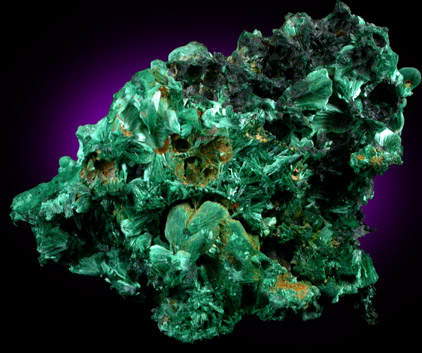 Malachite from Copper Queen Mine, Bisbee, Warren District, Cochise County, Arizona