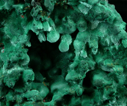 Malachite from Copper Queen Mine, Bisbee, Warren District, Cochise County, Arizona