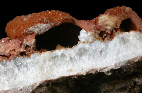 Siderite pseudomorph after Calcite from La Sirena Mine, Level 640, Guanajuato, Mexico