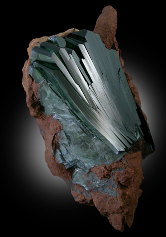 Vivianite from Tomokoni Adit, near Canutillos Mine, Potosi Department, Bolivia