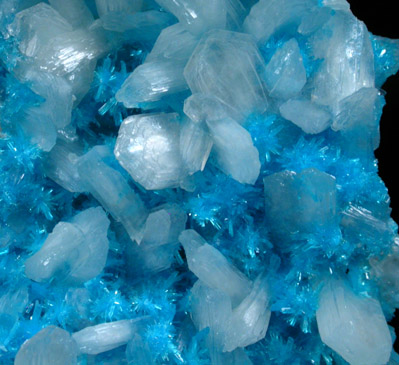 Cavansite with Stilbite-Ca from Wagholi Quarry, Maharashtra, India