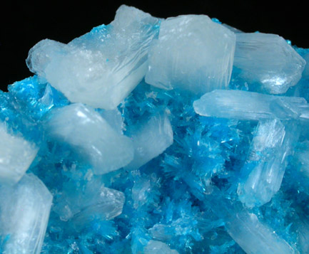 Cavansite with Stilbite-Ca from Wagholi Quarry, Maharashtra, India